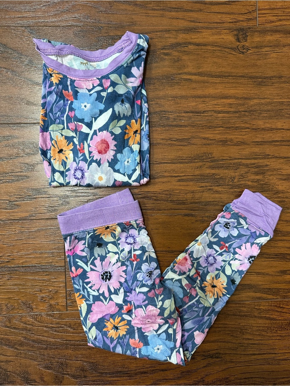 Little Sleepies dusk blooms size 2T